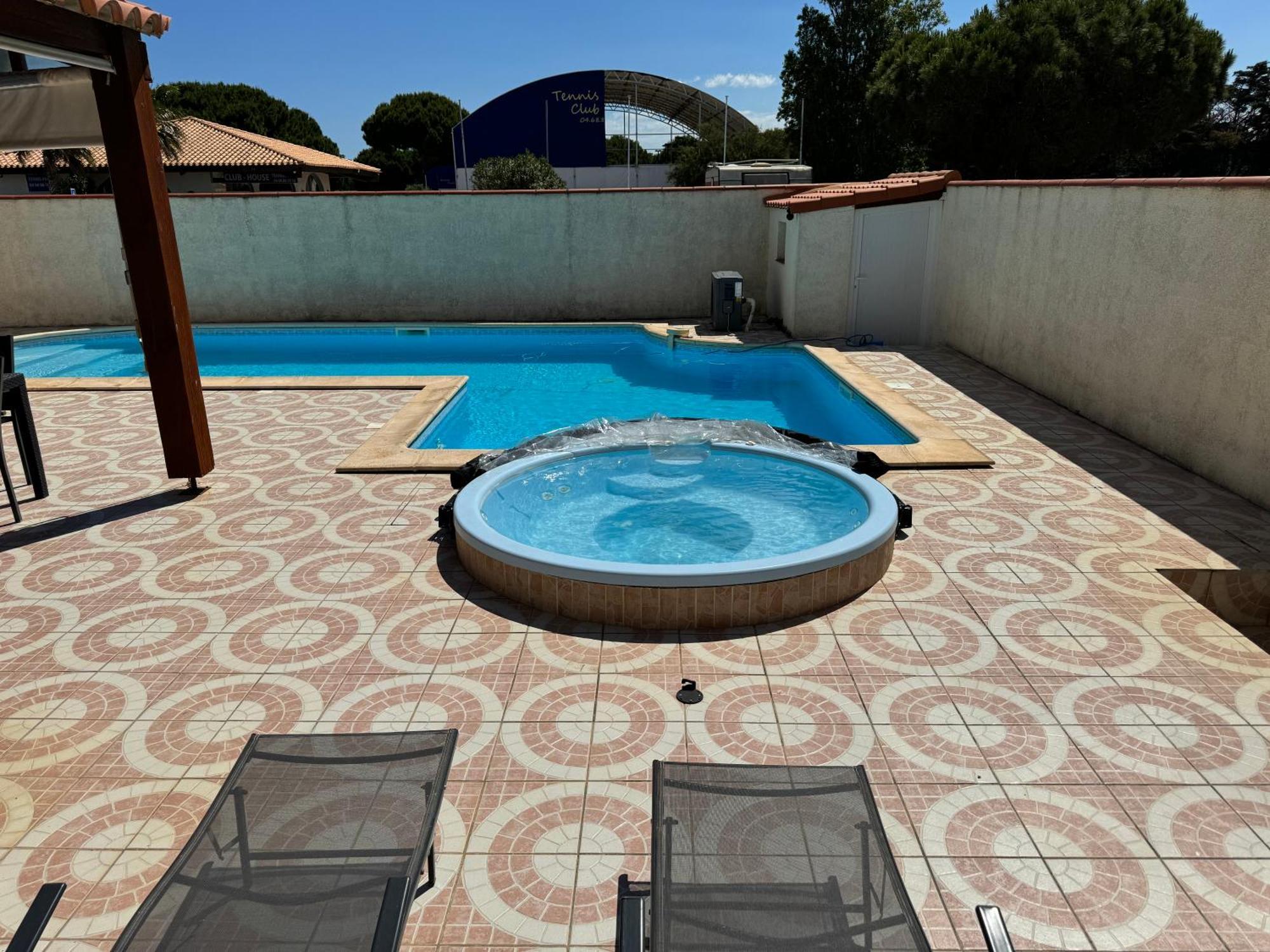 Villa La Lagune Piscine Et Spa Prives 8 Couchages Parking Prive Et Borne De Recharge Electrique Le Barcarès Habitación foto